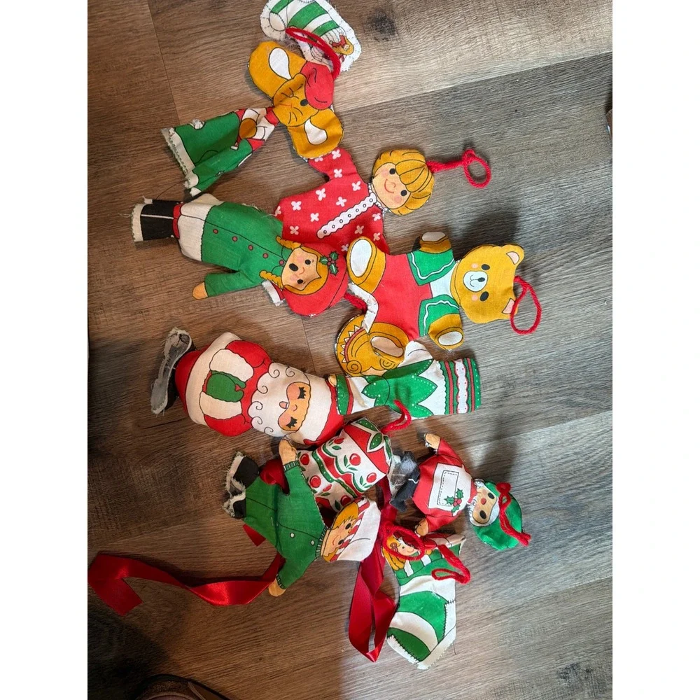 Vintage Puffets II Christmas Ornament Kit Merri Christmas Co 781 Sew Stuff 10pc